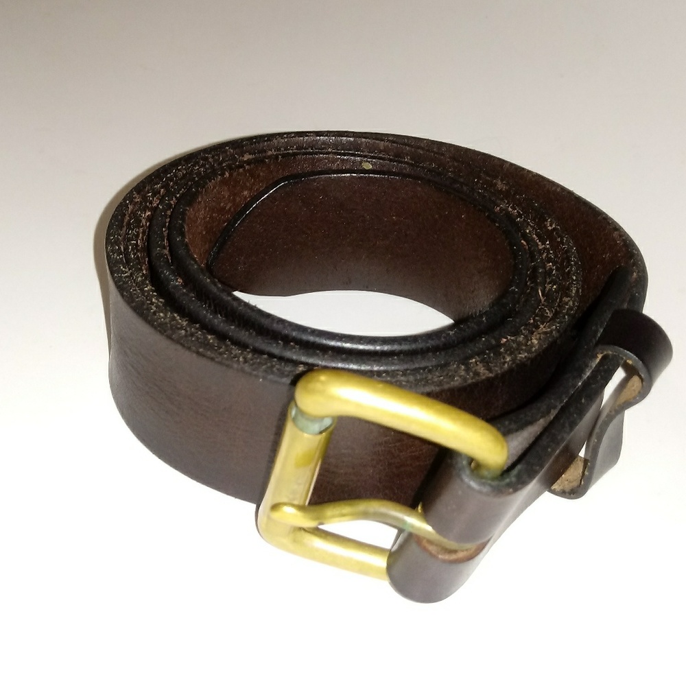 C C FILSON CO. Seattle genuine bridle leather belt